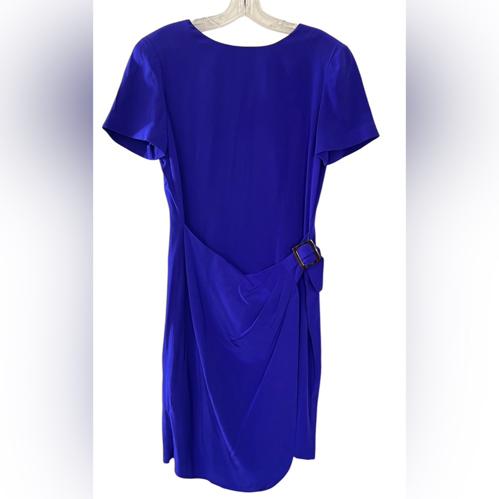 Liz Claiborne Blue Silk Dress